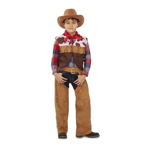 Kostume til børn Cowboy mand cowboy (3 Dele) 5-6 år