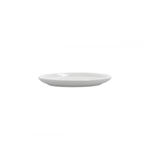 Ariane Artisan flad tallerken, hvid keramik Ø 21 cm - 12 stk.