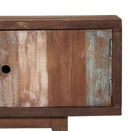 TV-skab i massivt akacietræ vintage 118 x 30 x 40 cm