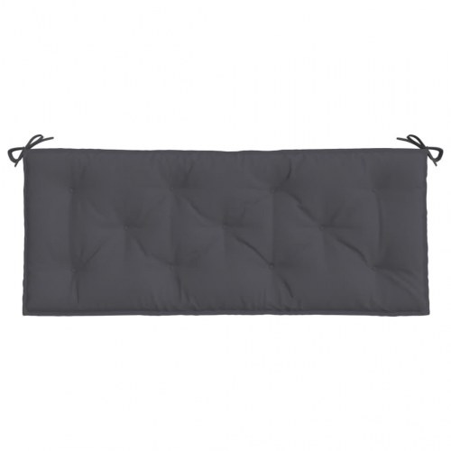 Hyndesæt til havebænk 120 x 50 x 7 cm - antracitgrå