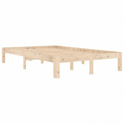 Sengeramme 120x200 cm massivt fyrretræ