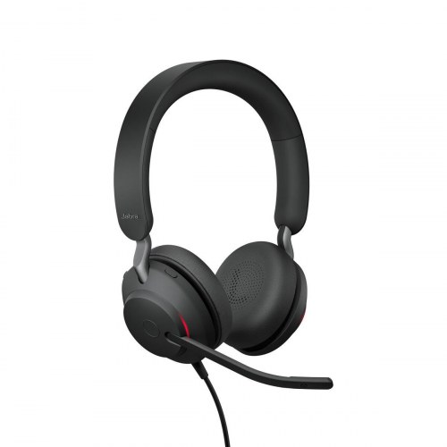 GN Audio Jabra Evolve2 40 SE headset med mikrofon (sort, USB-C)