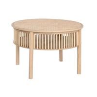 Sofabord Home ESPRIT Natur Gran 75 x 75 x 49 cm