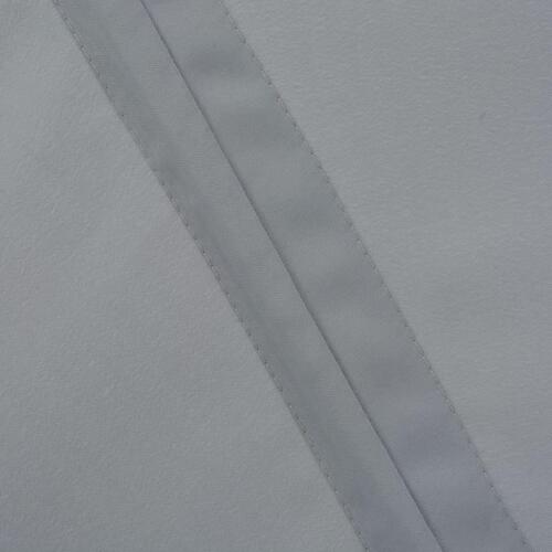 Sammenklappelig sidemarkise til terrasse grå 200 cm