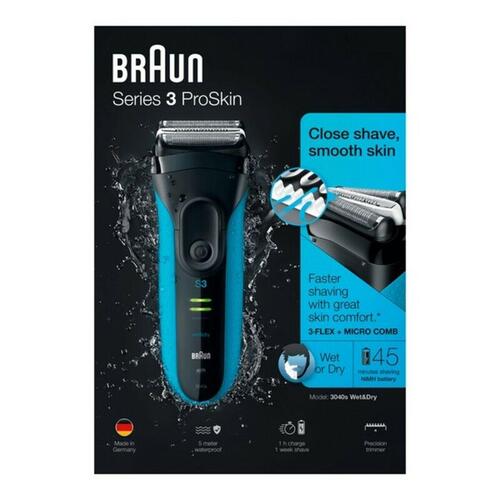 Barbermaskine Braun 3040s Blå