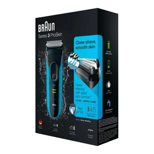 Barbermaskine Braun 3040s Blå