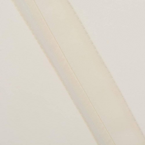 Sammenklappelig sidemarkise til terrasse cremefarvet 200 cm