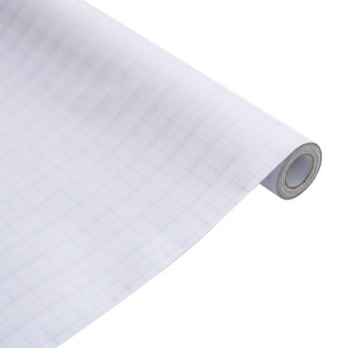 Vinduesfolie stribet PVC matteret 60 x 1.000 cm