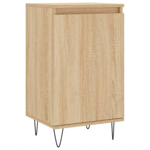 Skænk 40x35x70 cm konstrueret træ sonoma-eg
