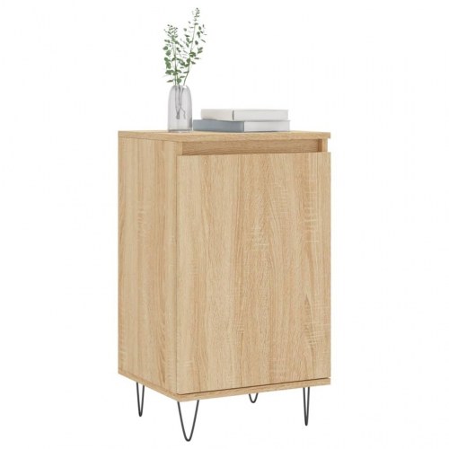 Skænk 40x35x70 cm konstrueret træ sonoma-eg