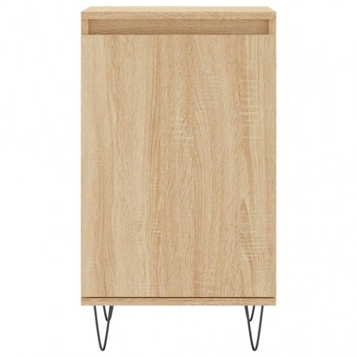 Skænk 40x35x70 cm konstrueret træ sonoma-eg