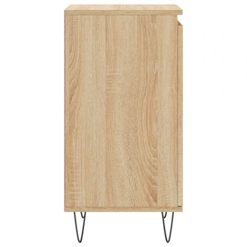 Skænk 40x35x70 cm konstrueret træ sonoma-eg
