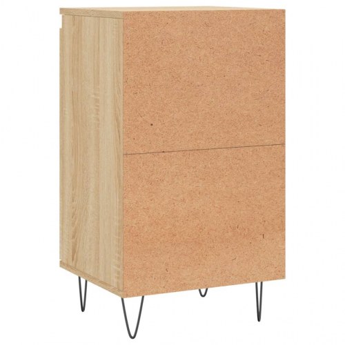 Skænk 40x35x70 cm konstrueret træ sonoma-eg