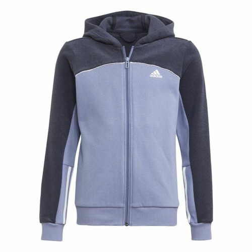 Adidas sportsjakke til drenge Colorblock, 7-8 år - lilla