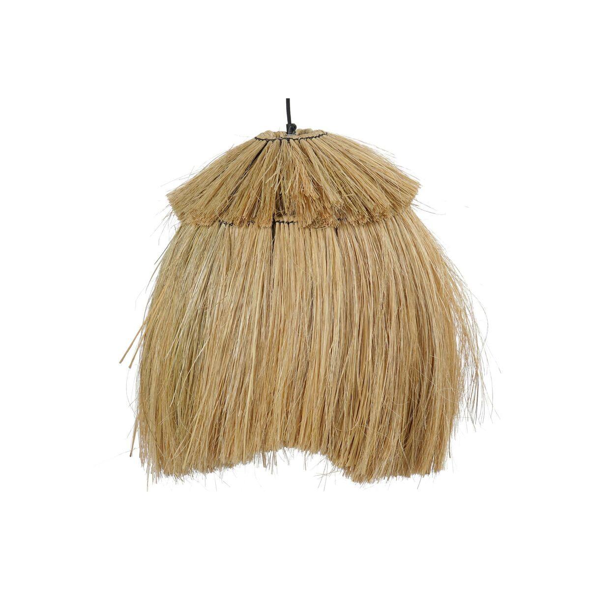 Loftslampe Natur Metal 40 W Jute 45 X 45 X 55 Cm