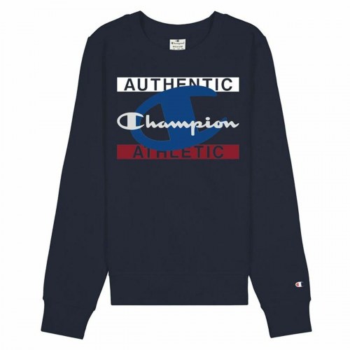 Sweaters uden Hætte til Mænd Champion Authentic Athletic Mørkeblå - 2XL