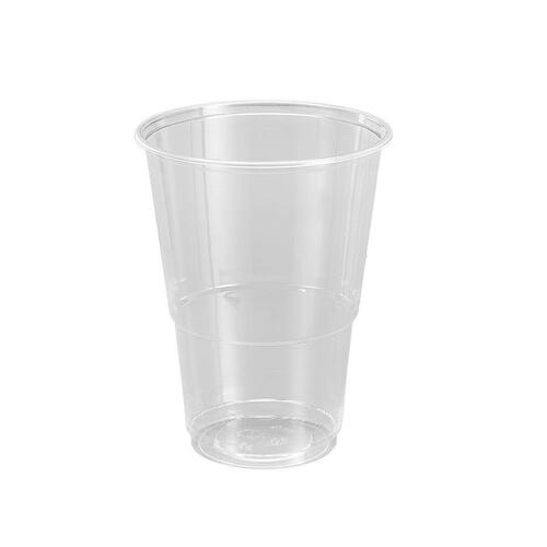 Sæt af genanvendelige kopper Algon Plastik Gennemsigtig 25 Dele 500 ml (12 enheder)