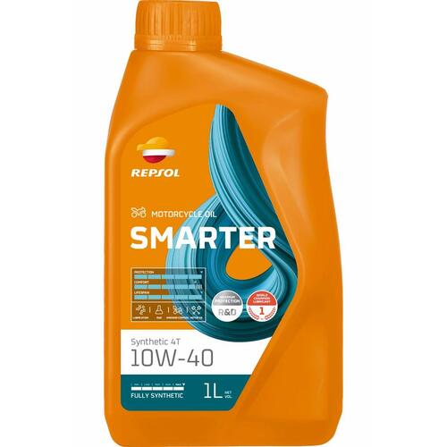 Motorolie til motorcykel Repsol Smarter 10W40 1 L