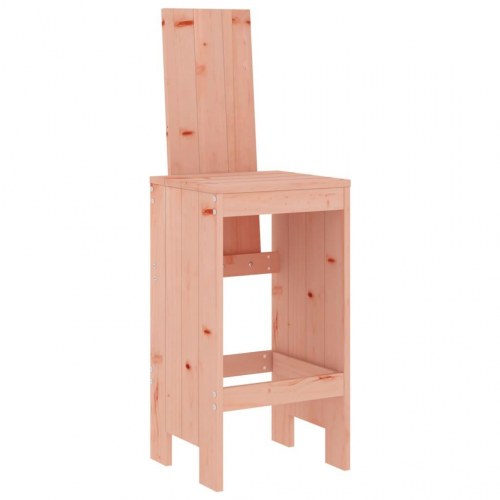 Barstole 2 stk. i massivt douglasgran - 40 x 42 x 120 cm