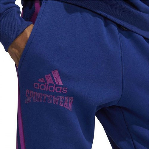 Lange sportsbukser Adidas Reverse Retro Future Icons Blå Mænd - L
