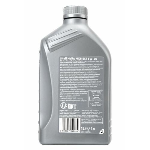 Motorolie til bil Shell Helix HX8 1 L 5W30 C3