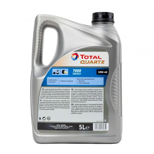 Total Quartz 7000 Energy motorolie 10W-40 - 5 l