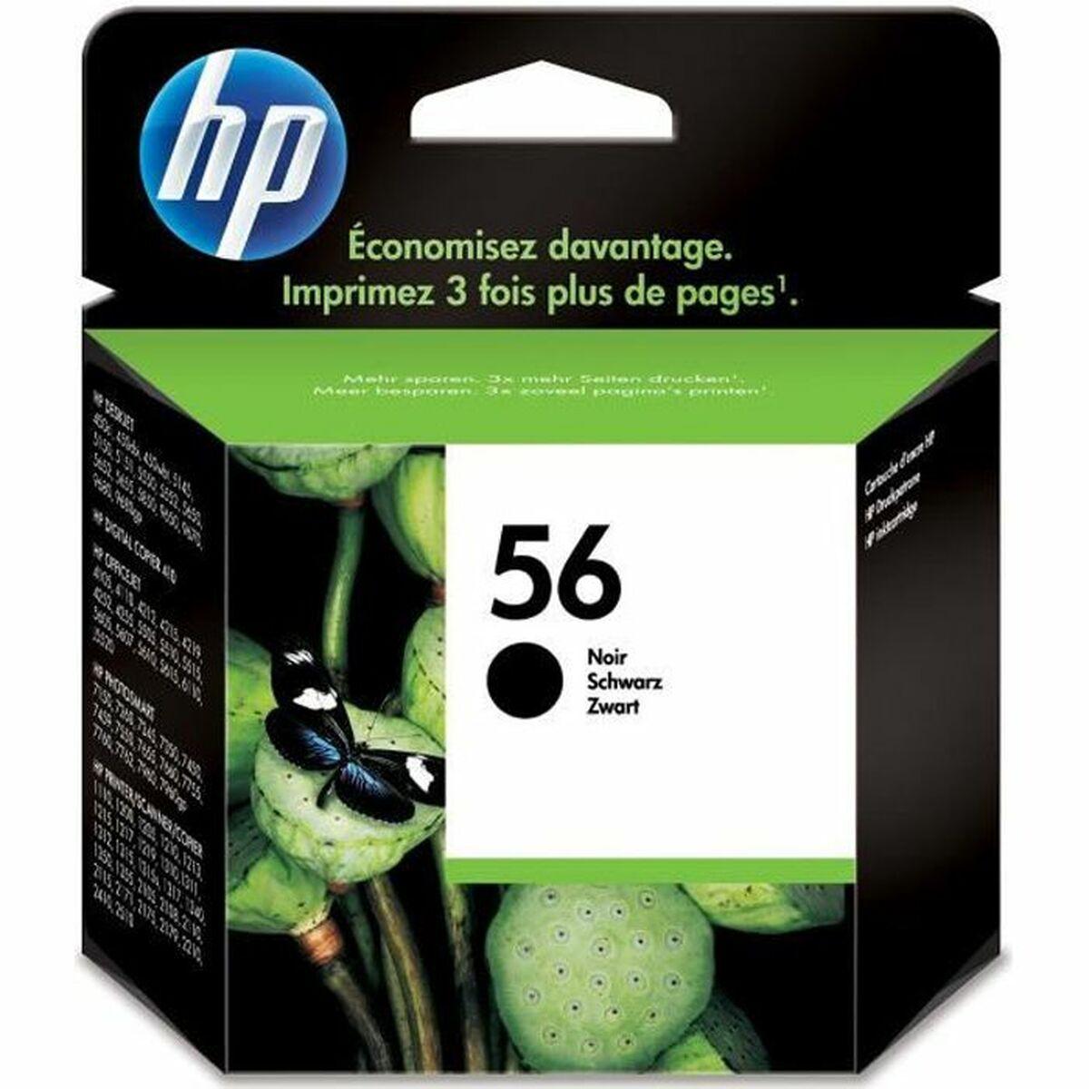 Blækpatron HP 56 sort - original inkjet 19 ml
