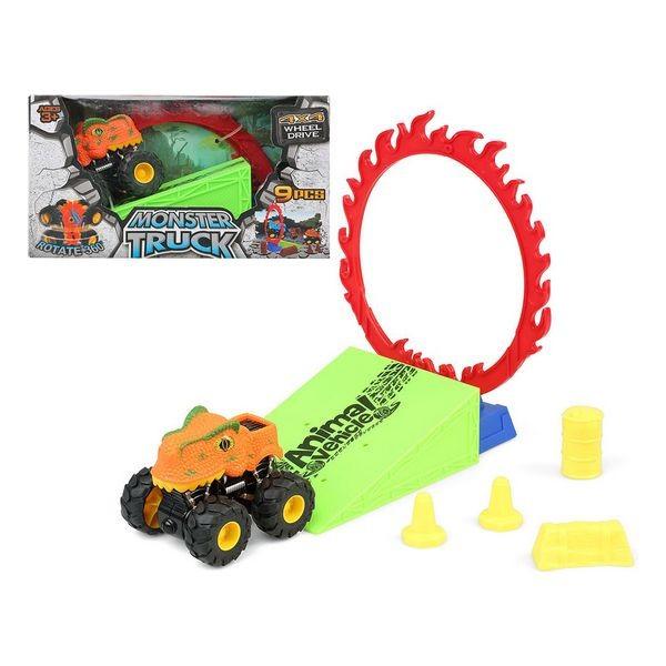 Legetøjssæt med køretøjer Dino Monster 110820 (9 stk)