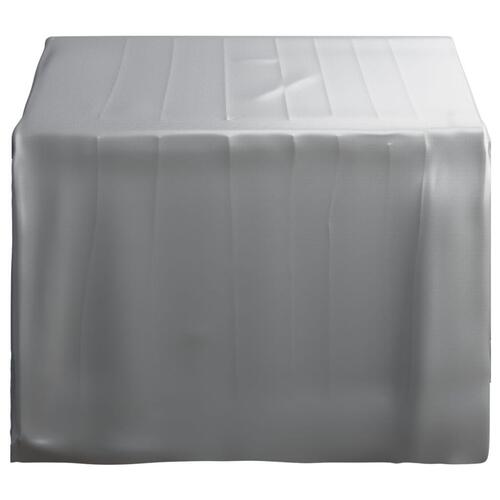 Opbevaringstelt 180x180 cm galvaniseret stål grå