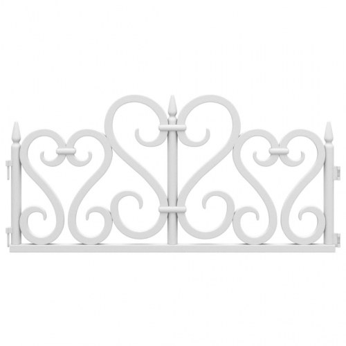 Græskanter 17 stk. 10 m PP hvid