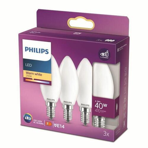 LED-lampe Philips 8719514272170 40 W F E14 (2700 K) (3 enheder)