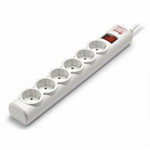 Salicru SPS SAFE 5+ stikdåse med USB - Hvid