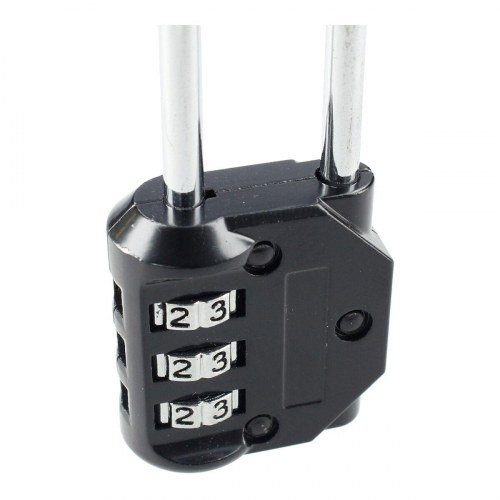 Ferrestock kombinationshængelås - 30 mm, 3-cifret