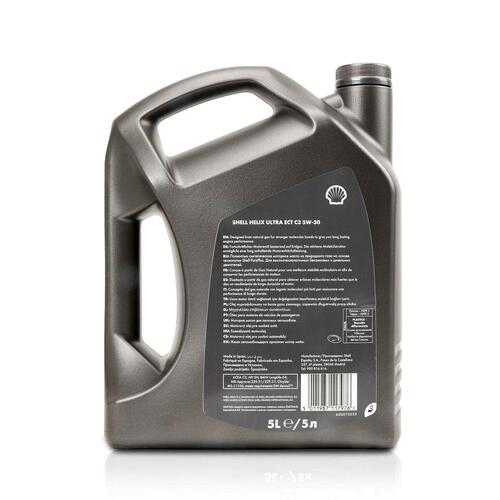 Motorolie til bil Shell Helix Ultra A10 ECT C3 5W30 C3 5 L
