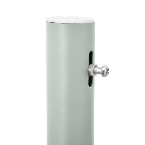 Sammenrullelig sidemarkise til terrasse 140×600 cm - cremefarvet