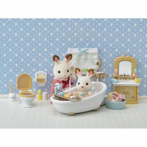 Tilbehør til dukkehus Sylvanian Families Bathroom
