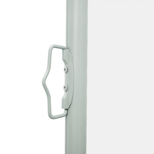 Sammenrullelig sidemarkise til terrasse 600×160 cm - creme