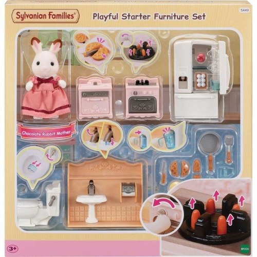 Dukkehus tilbehør Sylvanian Families Playful Starter Furniture Set 5449