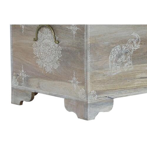 Kiste Natur Mangotræ Træ MDF 78 x 43 x 45 cm