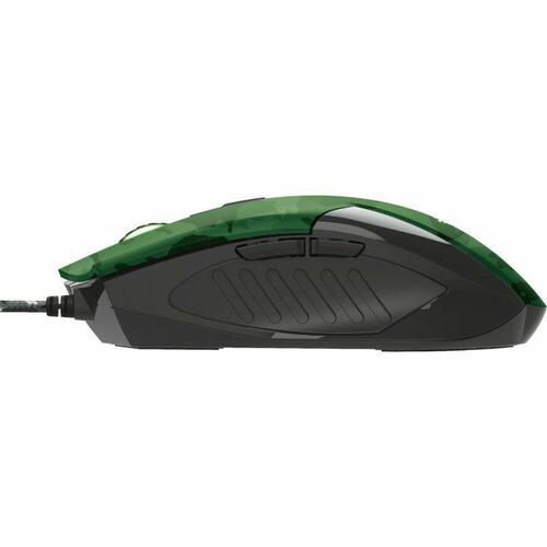 Optisk mus + Gelemåtte Trust GXT 781 Rixa Grøn 3200 DPI (2 enheder)