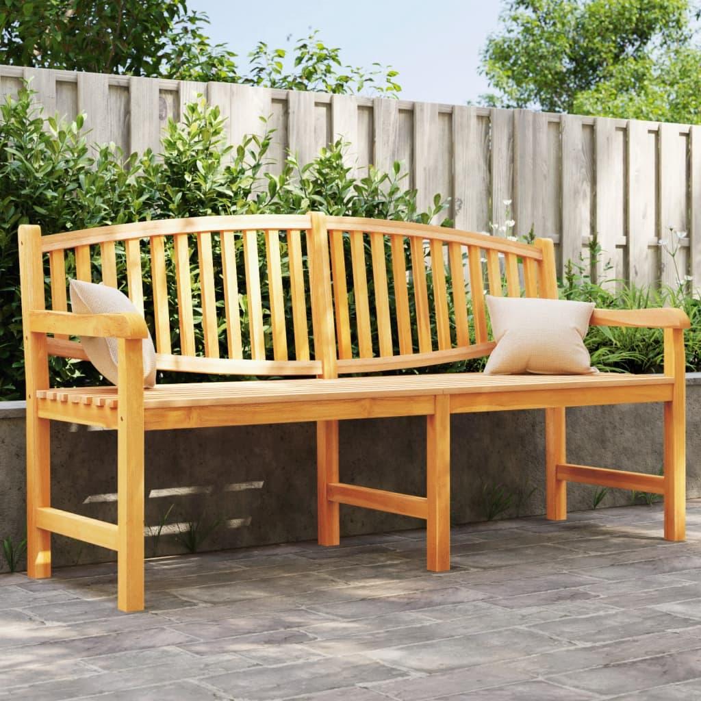 Havebænk 179 5x60x90 Cm Massivt Teaktræ