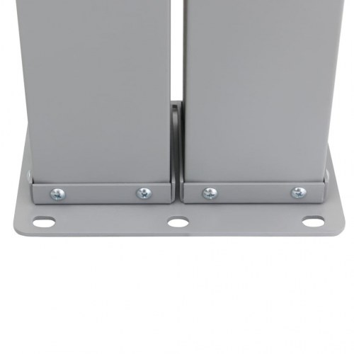 Sammenrullelig sidemarkise til terrassen 140x1200 cm antracit