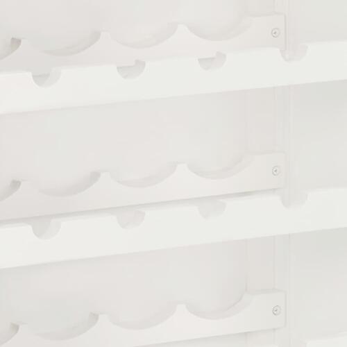 Vinreol 56x32x110 cm massivt egetræ