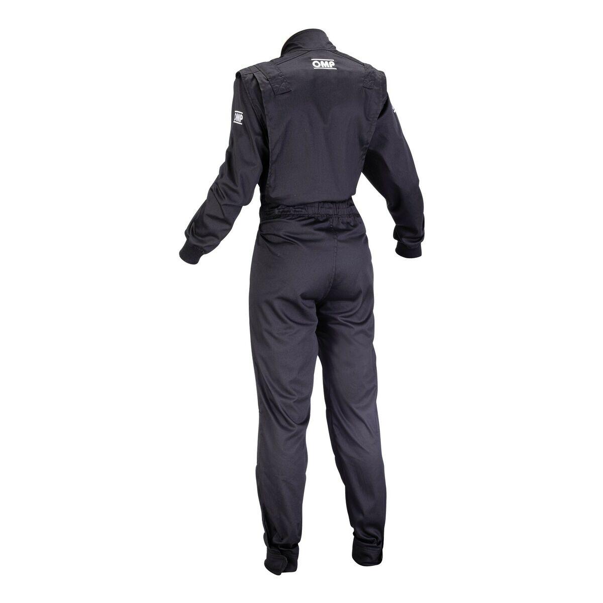 Motorcykel køredragt OMP - racer jumpsuit til børn, sort str. 150