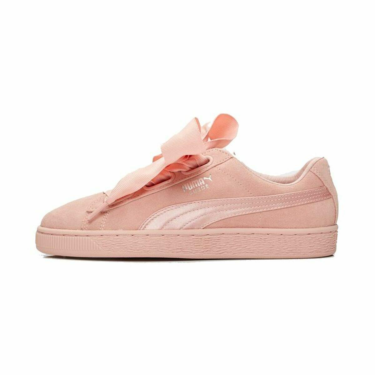 Sportssneakers Til Damer Puma Suede Heart Gul