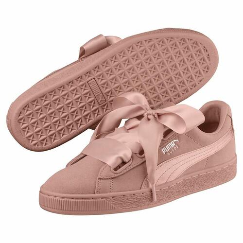 Sportssneakers til damer Puma Suede Heart Ep Gul 38.5