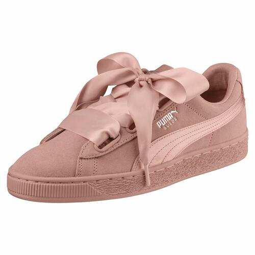 Sportssneakers til damer Puma Suede Heart Ep Gul 38.5