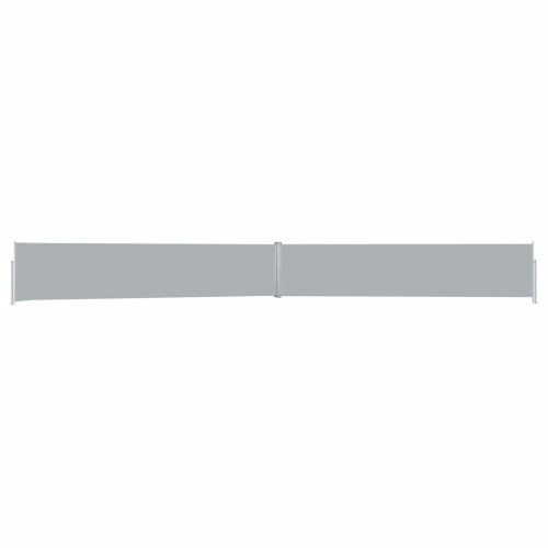 Sammenrullelig sidemarkise til terrassen 170x1200 cm antracit