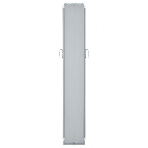 Sammenrullelig sidemarkise til terrassen 170x1200 cm antracit