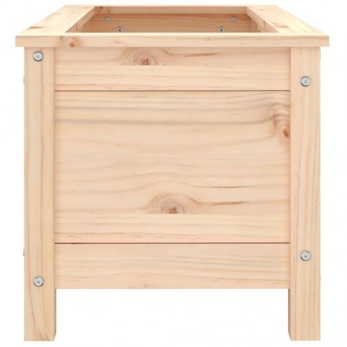 Plantekasse i massivt fyrretræ 82,5 x 40 x 39 cm